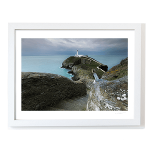 Nua Photography Print South Stack Lighthouse and Dramatic Cliffs, Anglesey, Wales South Stack Lighthouse Dramatic Cliffs Print | Nua Photography