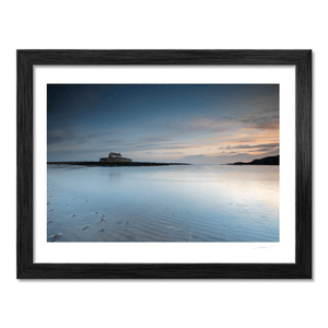 Nua Photography Print St Cwyfan's Church in the Sea at Sunset, Anglesey, Wales St Cwyfan's Church in the Sea Sunset Print | Nua Photography