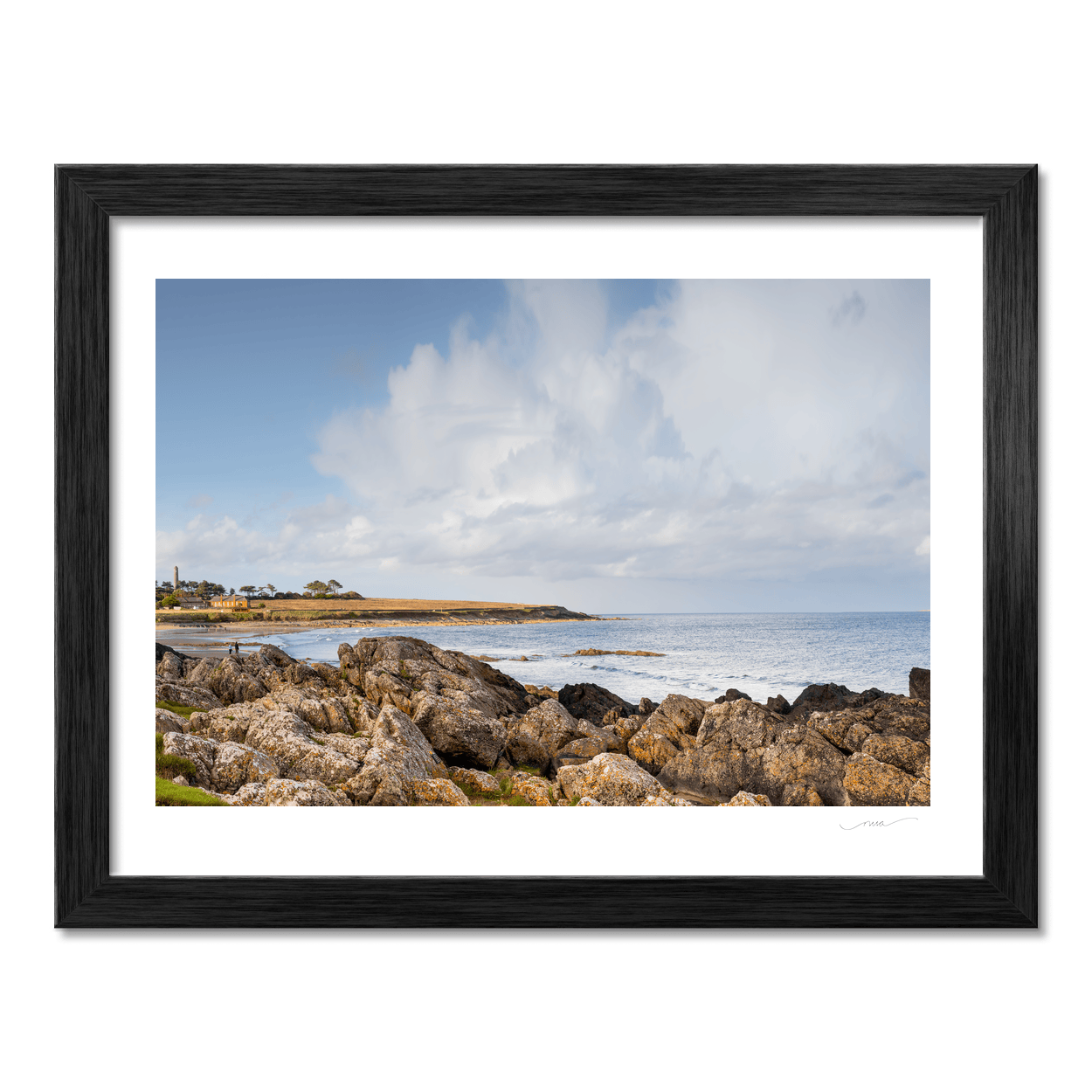 Nua Photography Print St Ita's Tower Portrane from the Cliff Path, Donabate Co. Dublin St Ita's Tower Portrane Cliff Path | Nua Photography