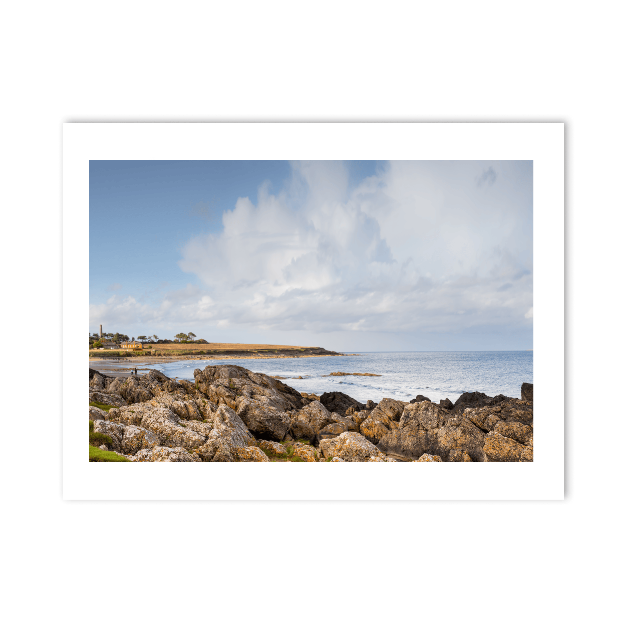Nua Photography Print St Ita's Tower Portrane from the Cliff Path, Donabate Co. Dublin St Ita's Tower Portrane Cliff Path | Nua Photography