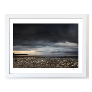 Nua Photography Print Standing Under Clouds at Skerries Beach, Co. Dublin Standing Under Clouds Skerries Beach | Nua Photography
