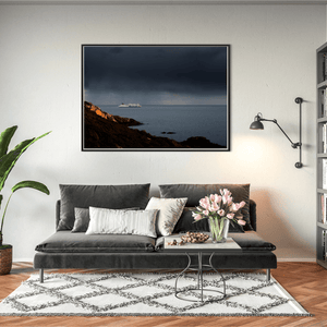 Nua Photography Print Stena Line Ferry Passing Howth Under Stormy Skies, Co. Dublin Stena Line Ferry Howth Stormy Sky Print | Nua Photography
