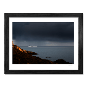 Nua Photography Print Stena Line Ferry Passing Howth Under Stormy Skies, Co. Dublin Stena Line Ferry Howth Stormy Sky Print | Nua Photography
