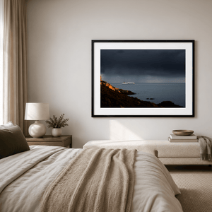 Nua Photography Print Stena Line Ferry Passing Howth Under Stormy Skies, Co. Dublin Stena Line Ferry Howth Stormy Sky Print | Nua Photography