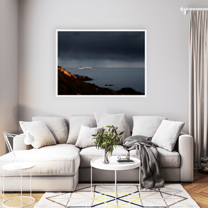 Nua Photography Print Stena Line Ferry Passing Howth Under Stormy Skies, Co. Dublin Stena Line Ferry Howth Stormy Sky Print | Nua Photography