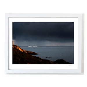 Nua Photography Print Stena Line Ferry Passing Howth Under Stormy Skies, Co. Dublin Stena Line Ferry Howth Stormy Sky Print | Nua Photography