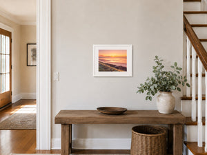 Sunrise from the Golf Course, 16 x 12 inch hallway display