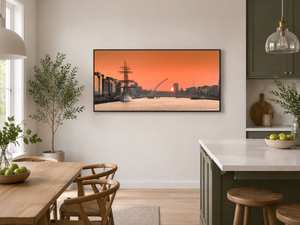 sunset-river-liffey-samuel-beckett-bridge BF-Kitchen