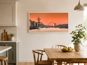 sunset-river-liffey-samuel-beckett-bridge WF-Kitchen
