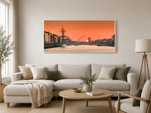 sunset-river-liffey-samuel-beckett-bridge WF-Sitting-Room