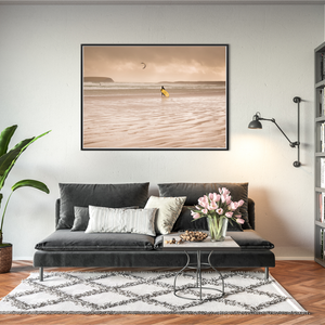 surfer-yellow-board-stormy-atlantic-beach BFW