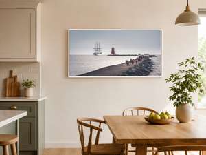 tall-ship-passing-poolbeg-lighthouse WF-Kitchen