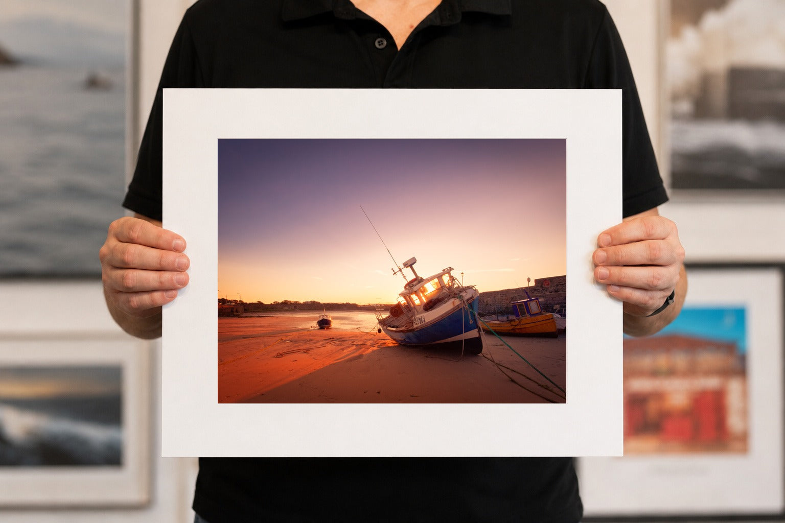 The boat is on Fire, limited 20 x 16 inch Nua Photography print