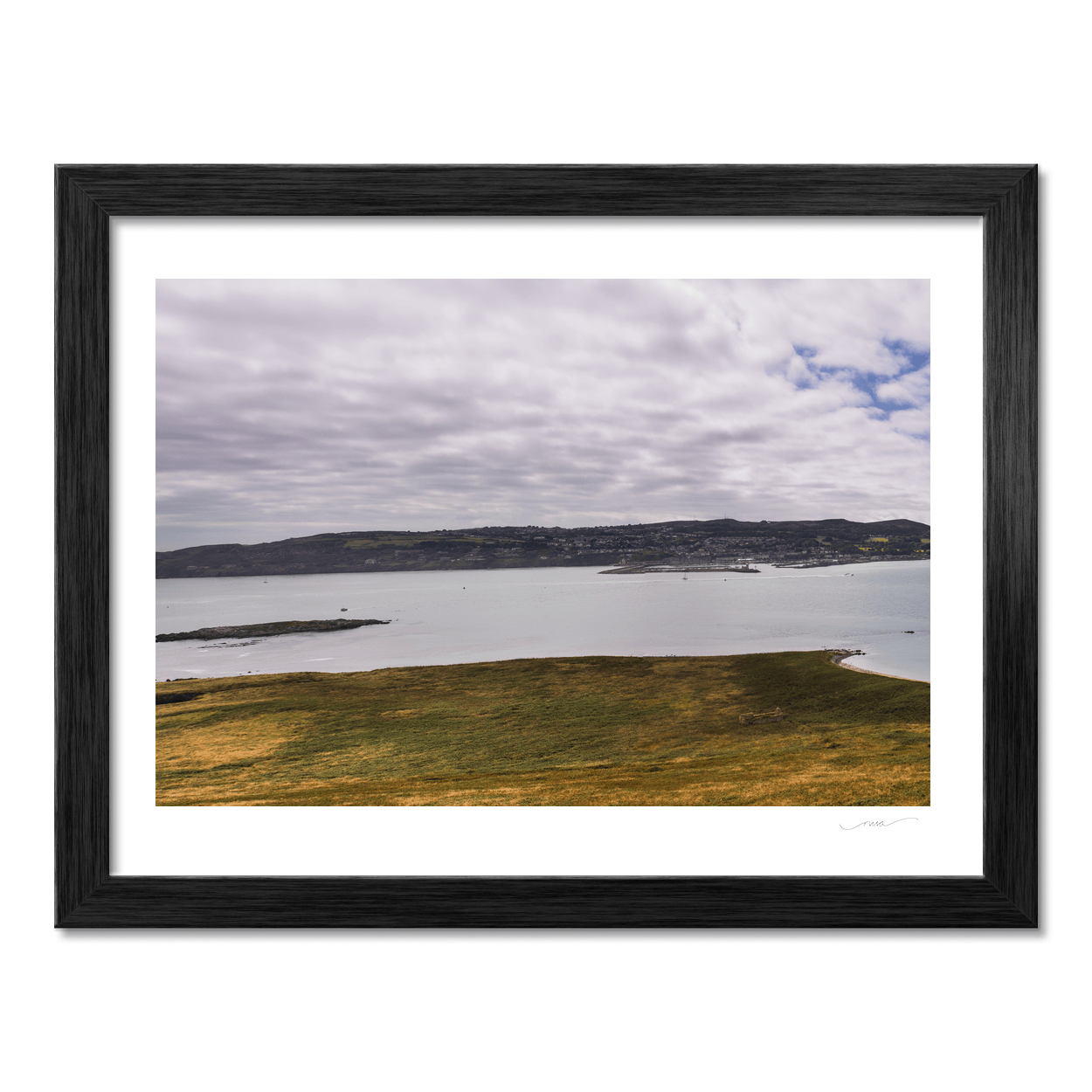 Nua Photography Print View from Top of Ireland's Eye Looking Towards Howth, Co. Dublin Ireland's Eye Panoramic View Towards Howth | Nua Photography