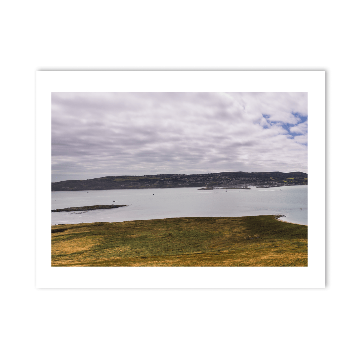 Nua Photography Print View from Top of Ireland's Eye Looking Towards Howth, Co. Dublin Ireland's Eye Panoramic View Towards Howth | Nua Photography