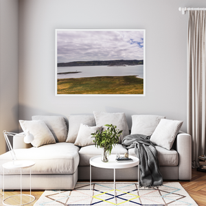 Nua Photography Print View from Top of Ireland's Eye Looking Towards Howth, Co. Dublin Ireland's Eye Panoramic View Towards Howth | Nua Photography