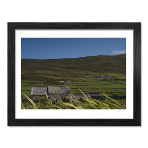 Nua Photography Print Traditional Stone Cottage and Rolling Green Hills, South Cork Traditional Stone Cottage Rolling Green Hills Print | Nua Photography