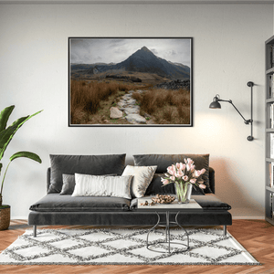 Nua Photography Print Tryfan Mountain Stone Path, Snowdonia, Wales Tryfan Mountain Stone Path Snowdonia Print | Nua Photography