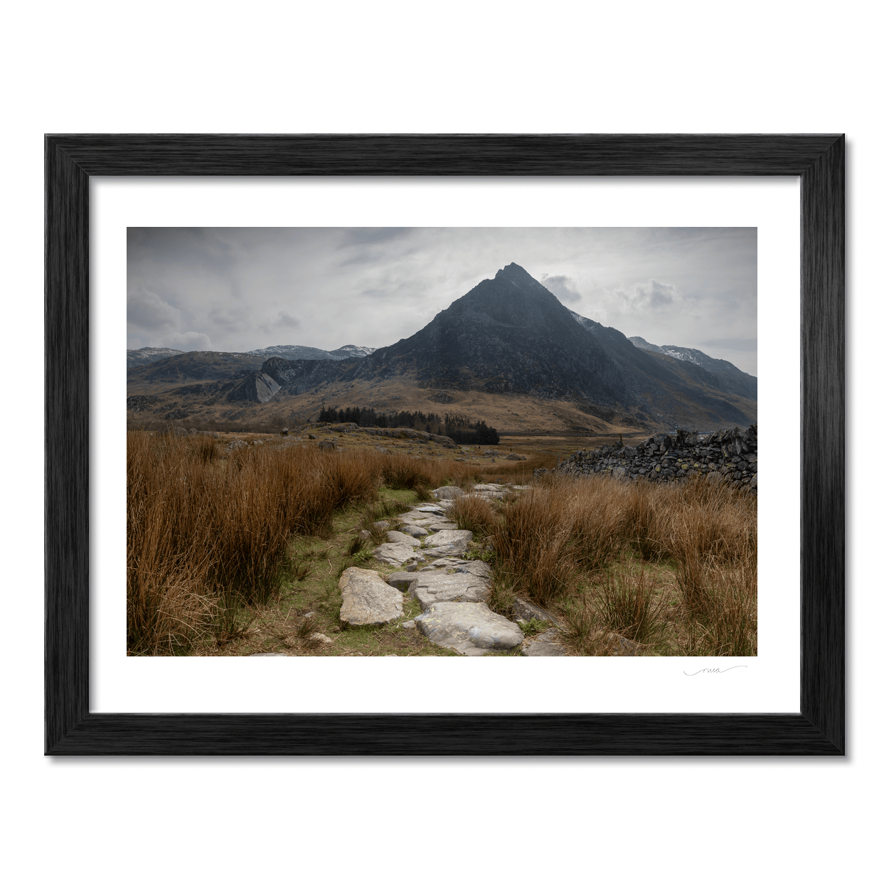 Nua Photography Print Tryfan Mountain Stone Path, Snowdonia, Wales Tryfan Mountain Stone Path Snowdonia Print | Nua Photography