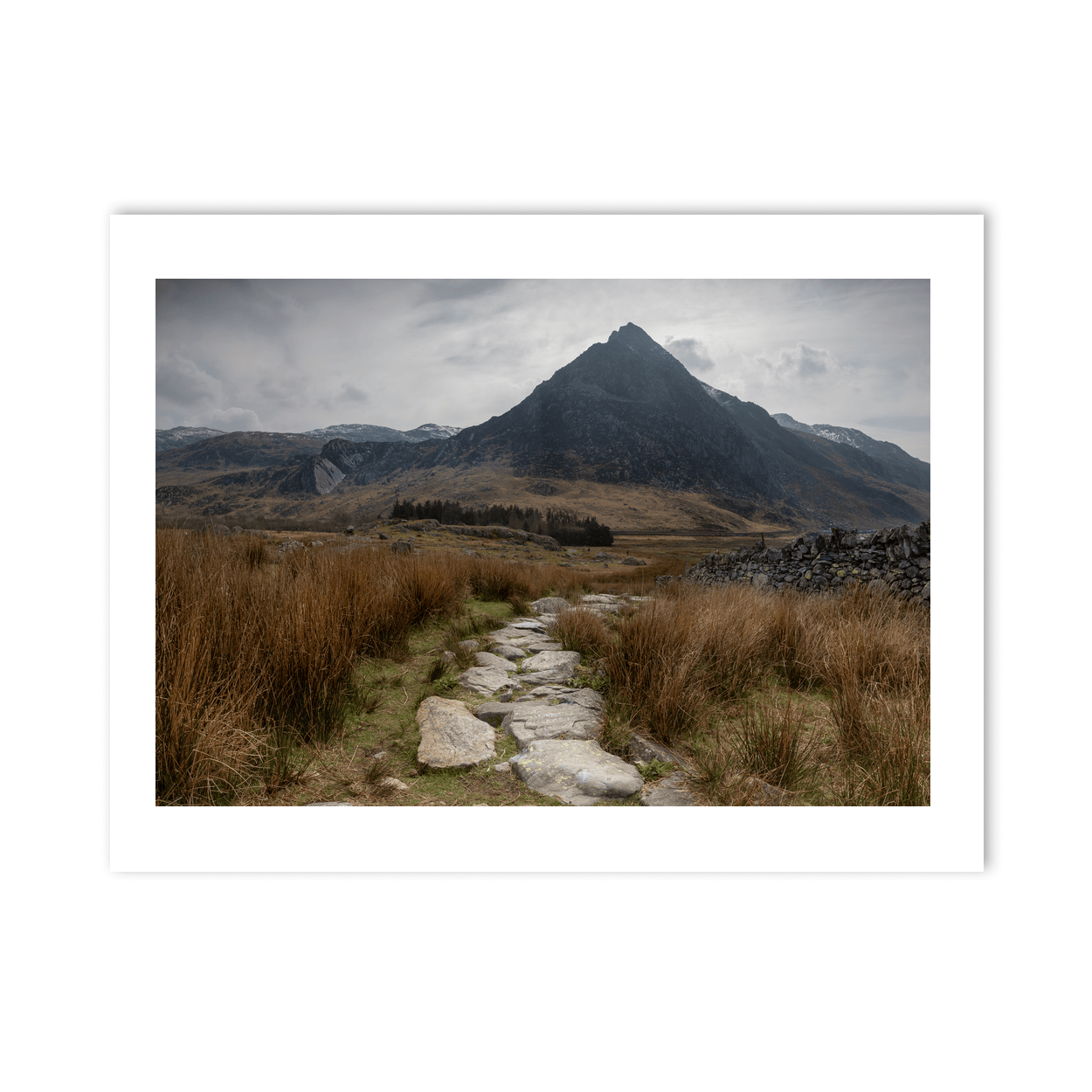 Nua Photography Print Tryfan Mountain Stone Path, Snowdonia, Wales Tryfan Mountain Stone Path Snowdonia Print | Nua Photography