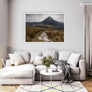 Nua Photography Print Tryfan Mountain Stone Path, Snowdonia, Wales Tryfan Mountain Stone Path Snowdonia Print | Nua Photography