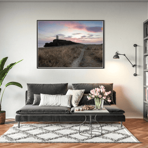 Nua Photography Print Twr Mawr Lighthouse at Sunset, Llanddwyn Island, Anglesey, Wales Twr Mawr Lighthouse Sunset Llanddwyn Island Print | Nua Photography