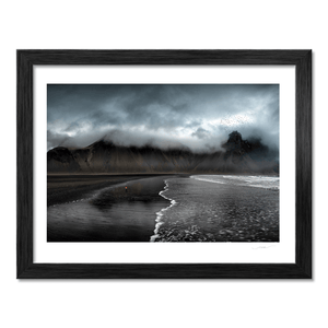 Nua Photography Print Vestrahorn Mountain and Black Sand Beach, Iceland Vestrahorn Black Sand Beach Iceland Print | Nua Photography