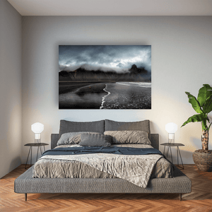 Nua Photography Print Vestrahorn Mountain and Black Sand Beach, Iceland Vestrahorn Black Sand Beach Iceland Print | Nua Photography