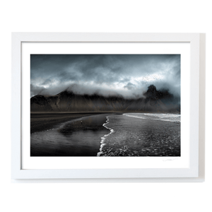 Nua Photography Print Vestrahorn Mountain and Black Sand Beach, Iceland Vestrahorn Black Sand Beach Iceland Print | Nua Photography