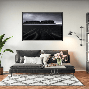 Nua Photography Print Vestrahorn Mountain and Black Sand Beach, Iceland (3) Vestrahorn Black Sand Beach Iceland Print | Nua Photography