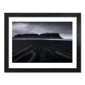 Nua Photography Print Vestrahorn Mountain and Black Sand Beach, Iceland (3) Vestrahorn Black Sand Beach Iceland Print | Nua Photography