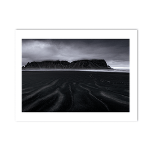 Nua Photography Print Vestrahorn Mountain and Black Sand Beach, Iceland (3) Vestrahorn Black Sand Beach Iceland Print | Nua Photography