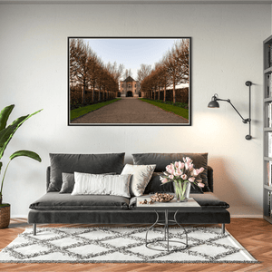 walled-garden-pavilion-winter-trees BFW