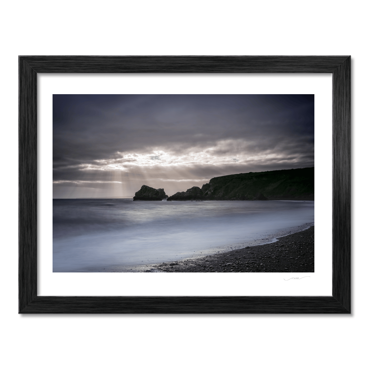 waterford-coast-dramatic-light-rays-sea-stack PM