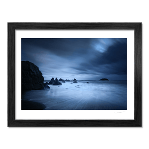 waterford-coast-moody-blue-hour-sea-stacks BF