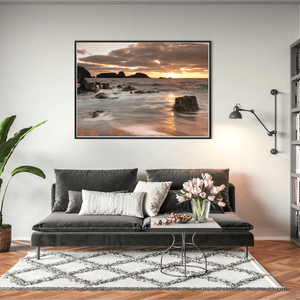 waterford-coast-sunset-rocky-shore-golden-light BFW