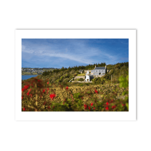 Wexford Coastal Cottage on Autumn Hillside, Co. Wexford fine art photography print by Nua Photography