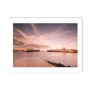 wicklow-harbour-sunset-pink-sky PM