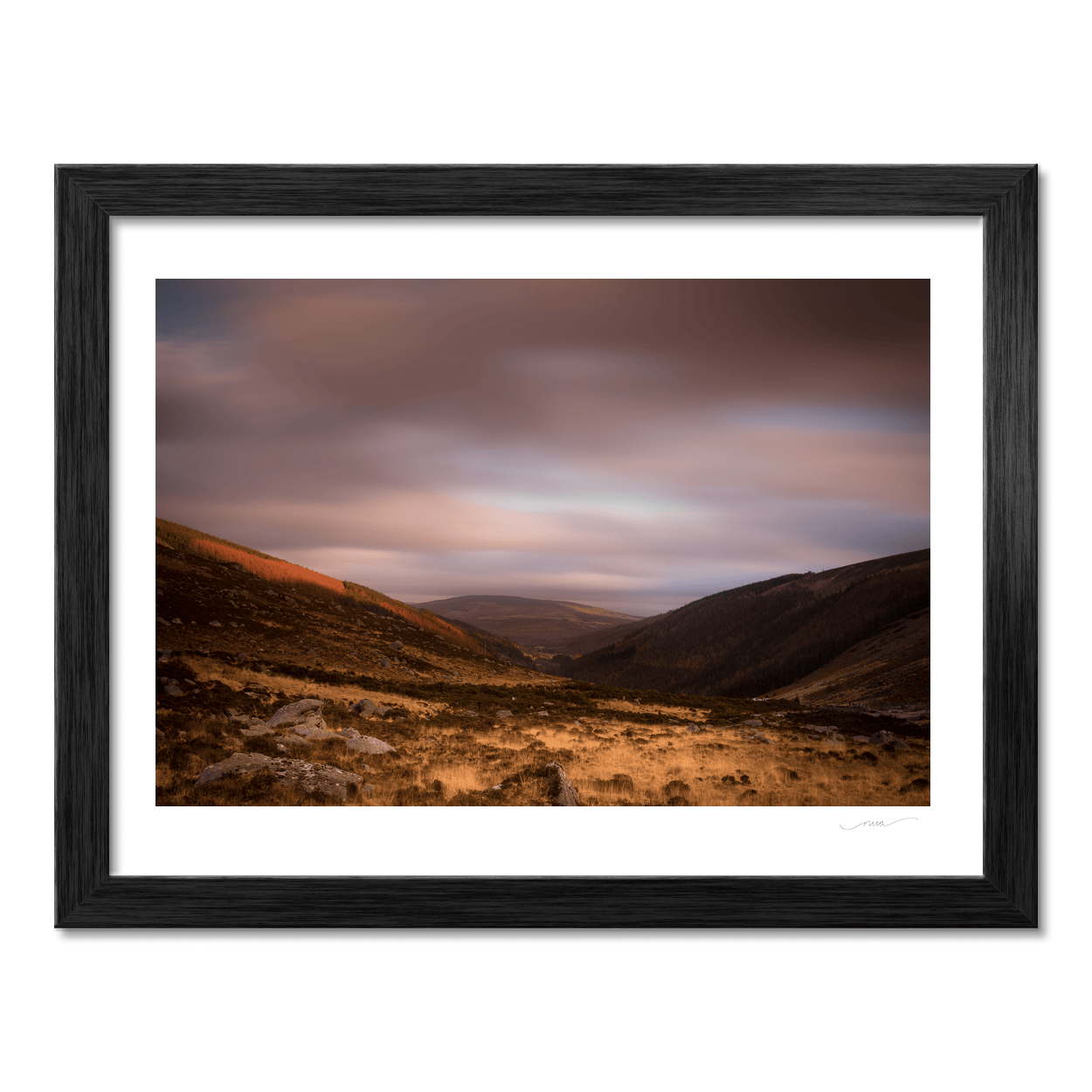 wicklow-mountains-valley-golden-hour-sunset PM