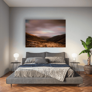 wicklow-mountains-valley-golden-hour-sunset Pano