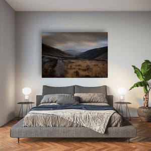 wicklow-mountains-valley-moody-sunset Pano