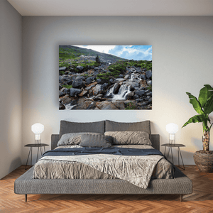 wicklow-mountains-waterfall-boulder-field Pano