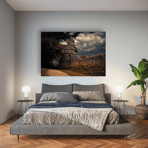 Nua Photography Print The Wonderful Barn Under Stormy Skies, Leixlip Co. Kildare Wonderful Barn Stormy Skies Leixlip Print | Nua Photography