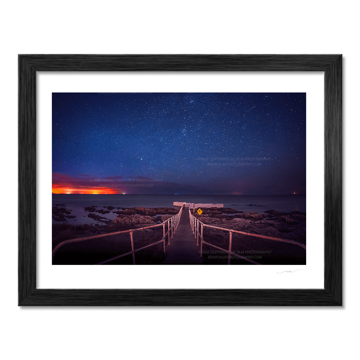 Red Island under the Stars