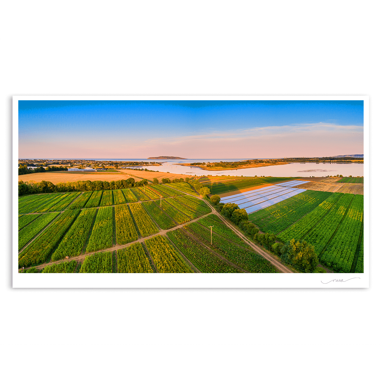 Nua Photography Limited Edition Rogerstown Fields Panoramic