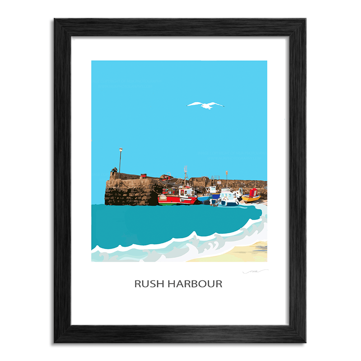 Nua Photography Poster Print Poster Print - Rush Harbour