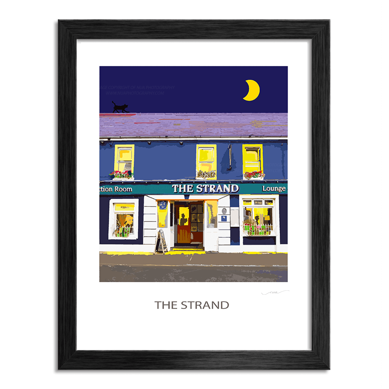 Nua Photography Poster Print Poster Print - Strand Bar Rush Co. Dublin
