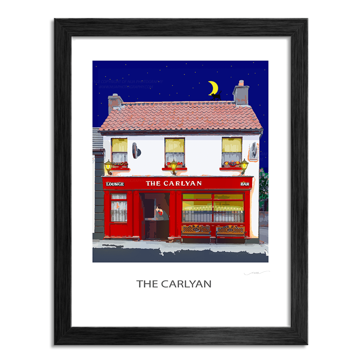 Nua Photography Poster Print Poster Print - The Carlyan Pub Rush Co Dublin