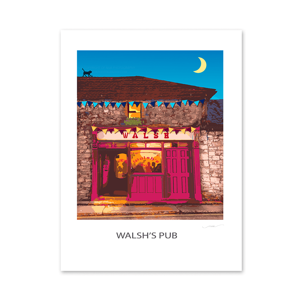 Nua Photography Poster Print Poster Print - Walshs Pub