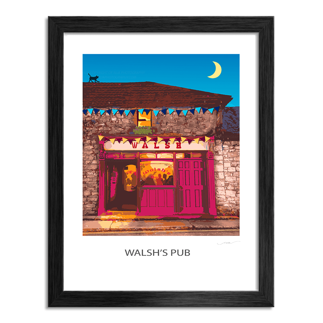 Nua Photography Poster Print Poster Print - Walshs Pub